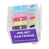 6 Colors Ink Cartridge with Permanent Chip Replacement Refill Cartridge Printer Accessories