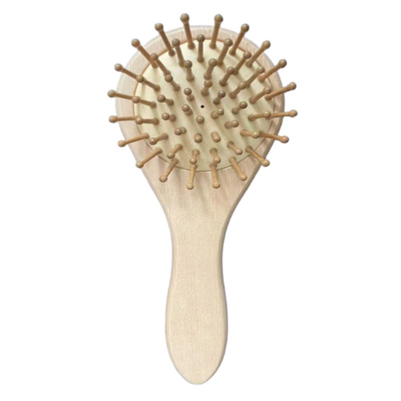 Shunfa Women s Long Hair Air Cushion Comb - Anti-Static Wooden Scalp Massager