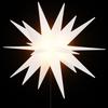 VidaXL Christmas Light with Foldable LED Stake, Christmas Star Lighting, Indoor Luminous Christmas Decoration 356191