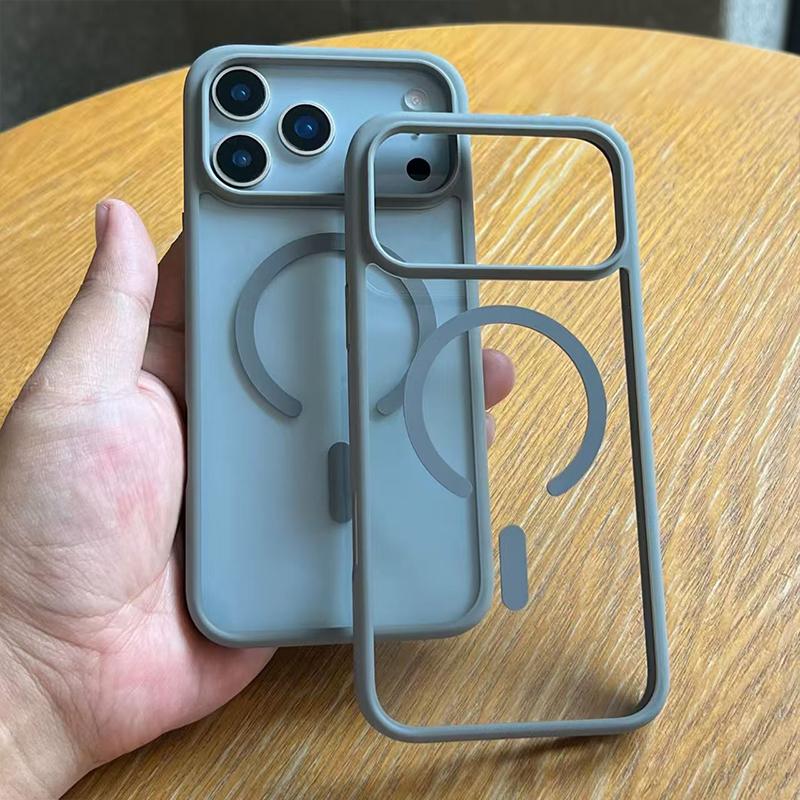 

For Magsafe Wireless Charging Candy Color Matte Case For For Iphone 17 16 15 14 13 12 Pro Max Plus Air 11 Magnetic Bumper Case Cover iPhone 12 Pro