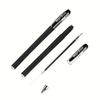 40pcs (20pcs Pens And 20pcs Refills) Quick-Dry Gel Pens, 0.5Mm Fine Point, Black Ink - Ideal for Office And Daily Use