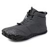 Sports Cotton Shoes Men And Women Plus Velvet Warm Boots Wear-Resistant Non-Skiing Floor Boots Winter Thickened Couple Shoes