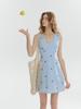 Sinseuden Ciela V-Neck Mini Dress