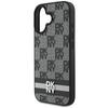 Dkny Dkhcp16Spcptssk Iphone 16 6.16.1 Czarny/Black Hardcase Checkered Pattern & Printed Stripes