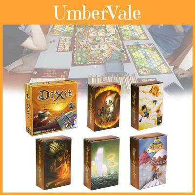 Dixit Odyssey Einzigartiges Brettspiel für Erwachsene und Kinder mit lebendigen Karten und Spielmatte zur Interaktion