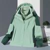 Unisex 3-in-1 Detachable Jacket Set: Hooded Warm Sports Coat for Autumn and Winter