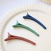 Cute Matte Duckbill Hair Clips, Simple Basic Hairpins, Sweet Women'S Hair Accessories, Casual Women'S Hair Ornaments, Hairstyling Tools, Photo Props