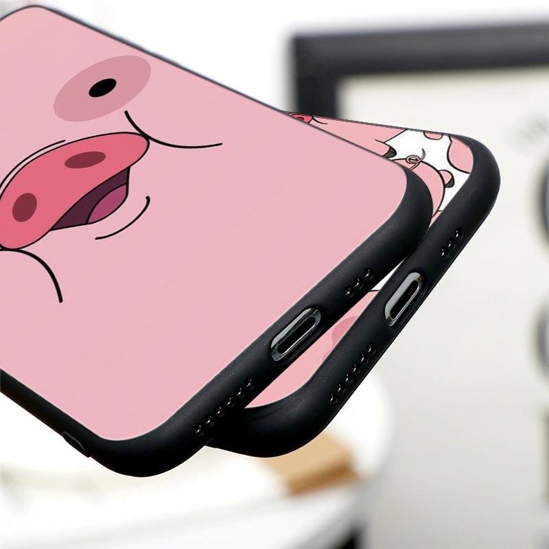 Cute Funny Gravity Falls Waddles Cartoon Phone Case For Apple iPhone 14 13 12 11 Pro Max 8 7 SE 2020 2022 XR XS Mini Plus Cover
