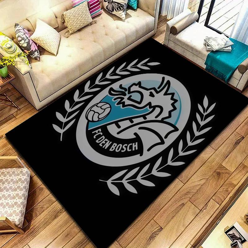 Fc Den Bosch Carpet Rug for Living Room Bedroom Home Sofa Decoration,Kids play Nonslip Floor Mat