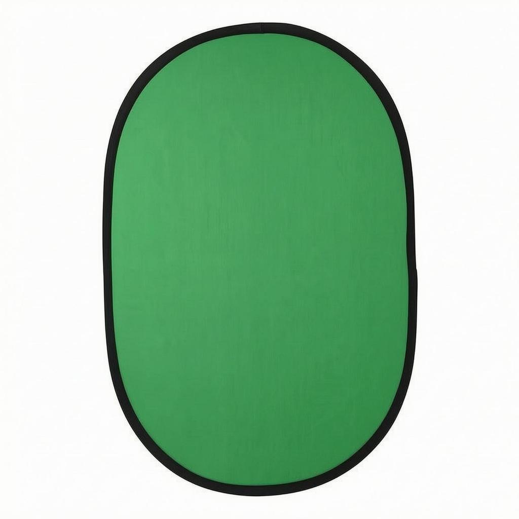 Green Screen Backdrop Board Two-sidedSided Trifold Display Easy-to-Store
