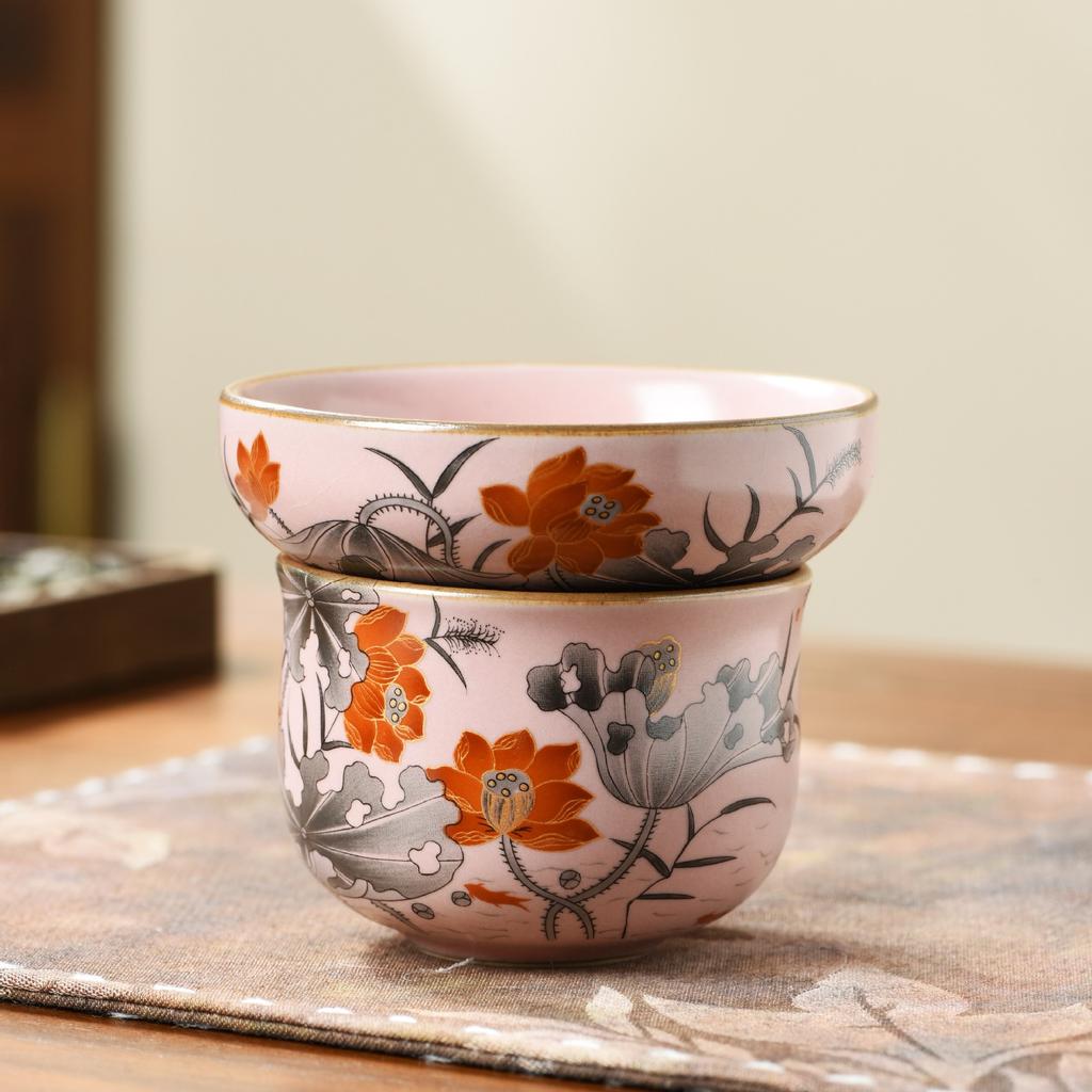 Ru kiln travel Xishi pot, one pot, four cups of teapot, teacup, high-end tea brewer, household ceramic teapot, tea set