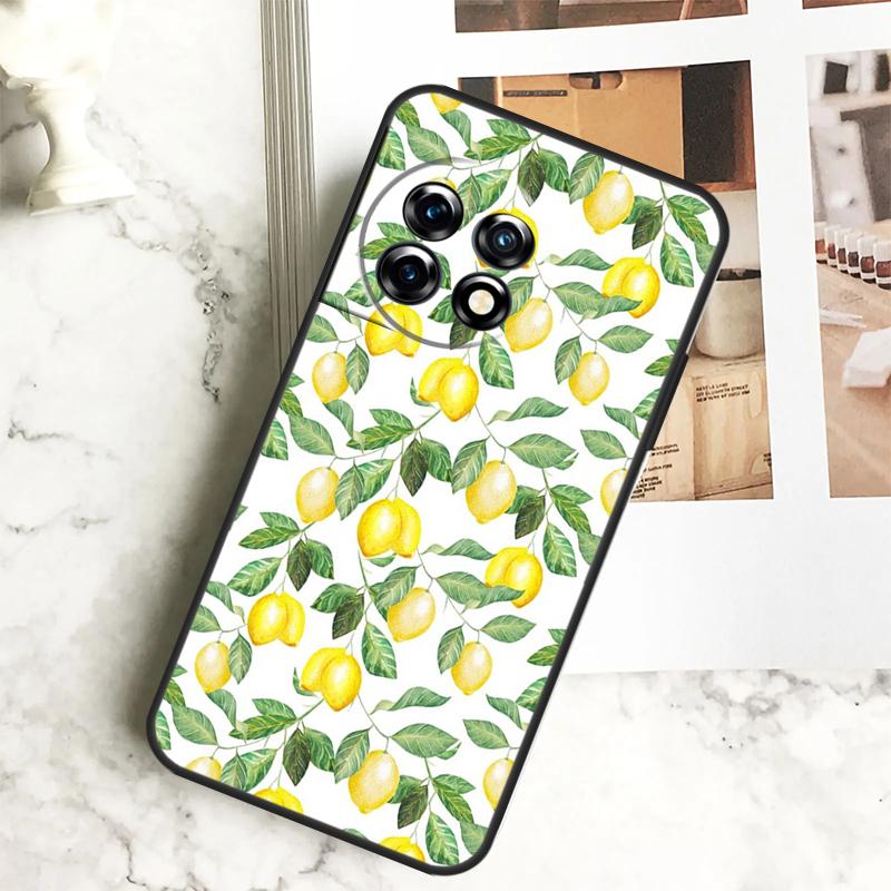 

Летний чехол с фруктами и лимоном для OnePlus 11 12 12R 9 10 Pro 10R 9R 8T 10T Nord CE 2 3 Lite 2T N10 N20 N30 CE4 чехол OnePlus 10Pro