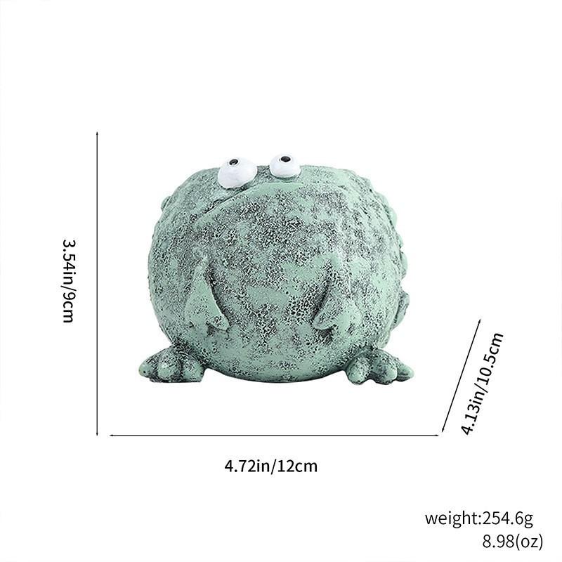 Cartoon Frosch Harz Dekoration Kreativ Lustig Haus Garten Pflanzgefäß Für Kinder Und Erwachsene