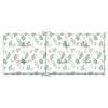Hochlehner Cushions 6 pcs Leaf Pattern Fabric