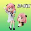 Spy X Family Anime Peripheral Statue Anya Cosplay Figure Ended Interchangea Model Desktop Decoration Gifts