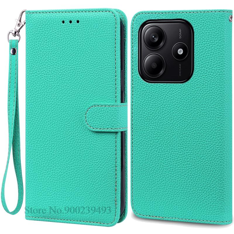 For Redmi Note 14 Case Wallet Flip Leather Cover For Xiaomi Redmi Note 14 4G Case Book Cover For Redmi Note 14 5G Case