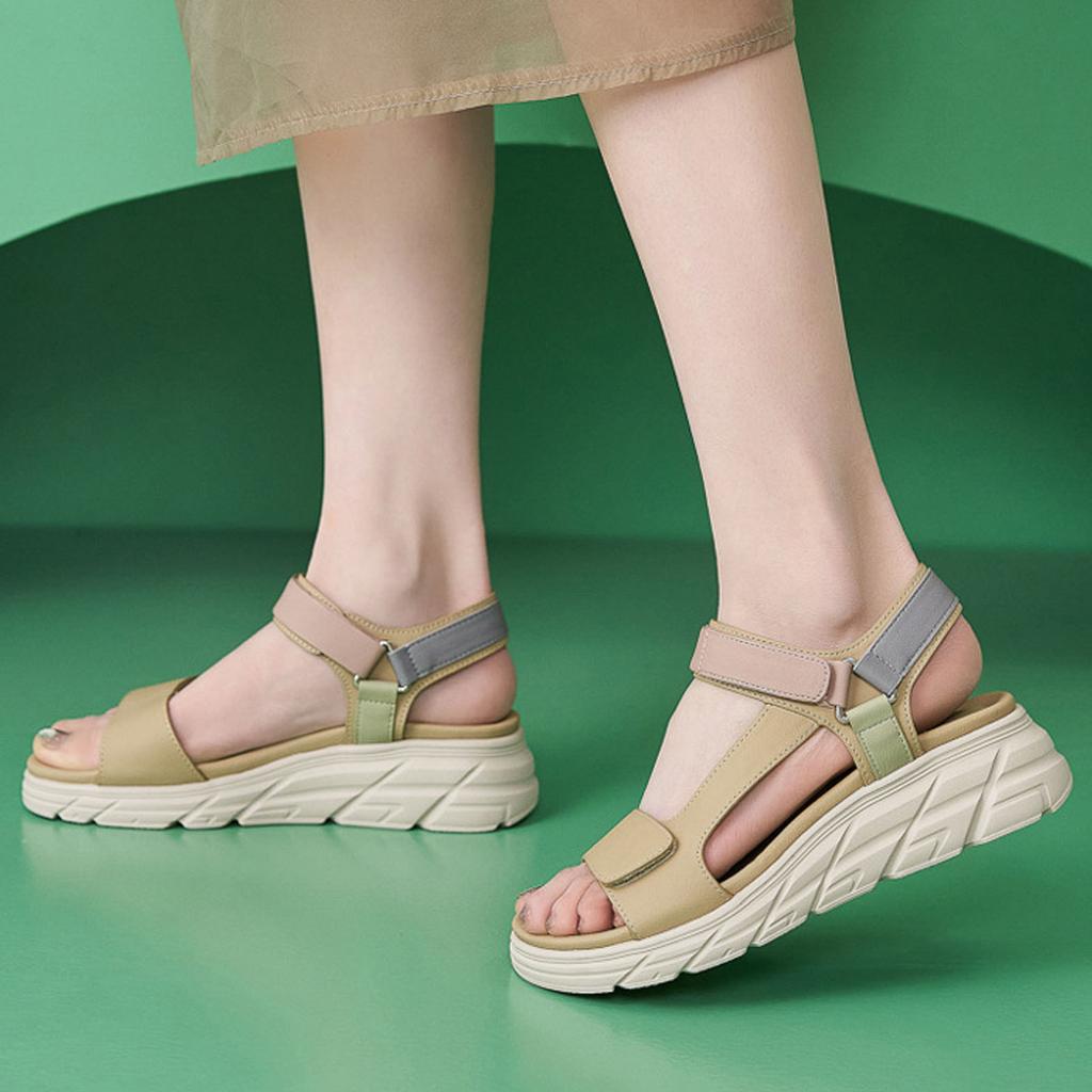 Fashion Thick Soled Sandals Womens Summer Lightweight Non Slip Comfortable And Casual Women'S Shoes 2026 Sandales Femmes éTé