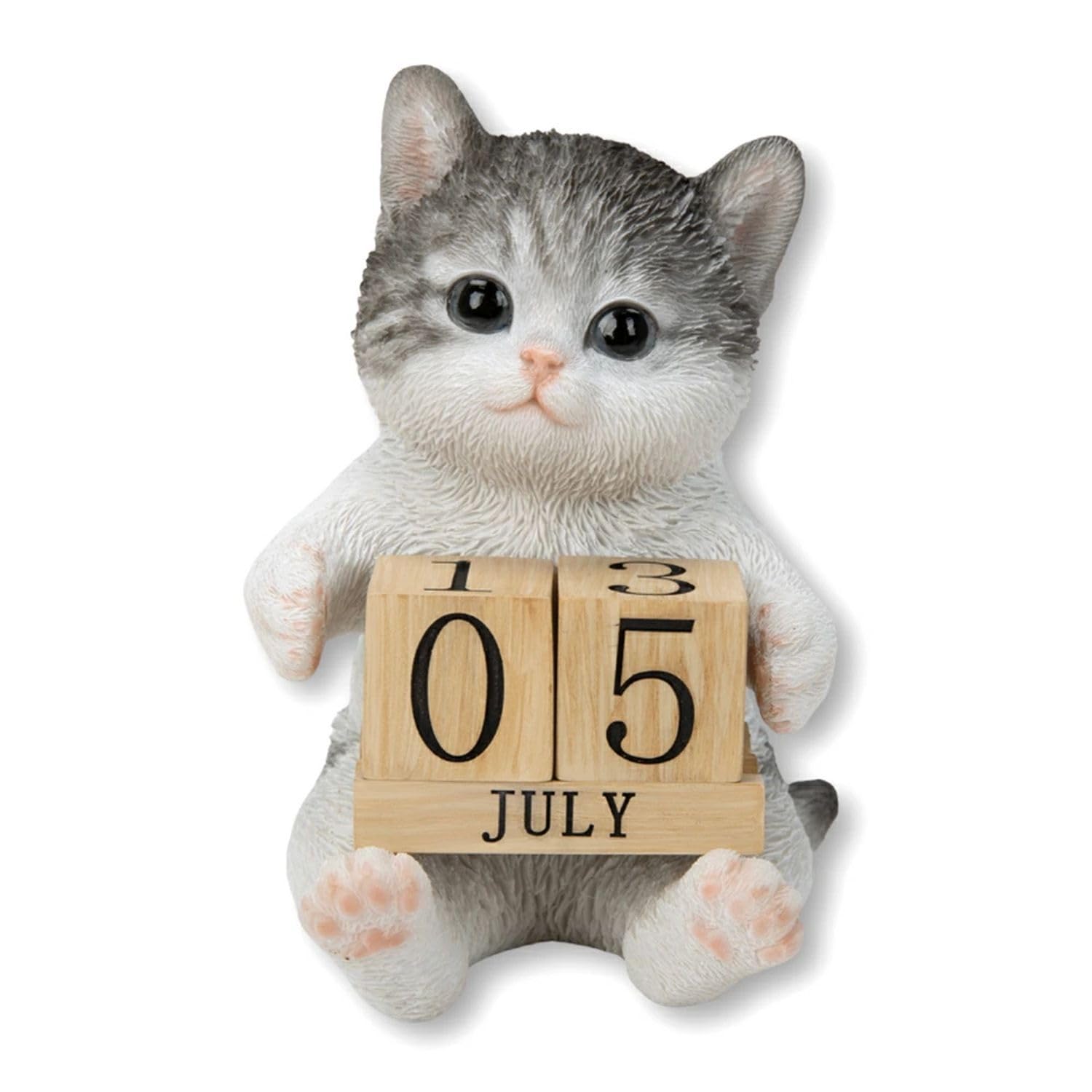 

Ubia Tabby and White Cat x x 11 Doll Animal Garden Cute Calendar, 8.5 7.5 cm, Figurine, Ornament, Decor, Realistic, Cat, H23082-16