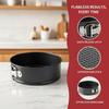 Springform Baking Pan Non Stick 10 Inch With Easy Release Removable Bottom For Cheesecake Dessert Making