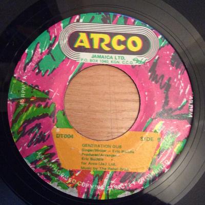 7inch Record ERIC "BUBBLES" GEORGE - Ask Not What Your Country Can Do Fo DT004 Arco Jamaica Lt Jamaica Reggae, Ska & Dub Used