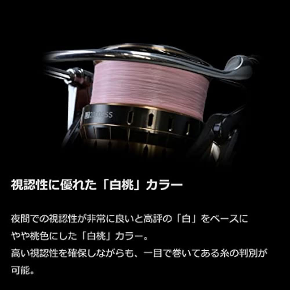 Daiwa (DAIWA) Michito Tsukishita Beauty TYPE-E (ESTER) Sharp 200M White Peach 1.5LB
