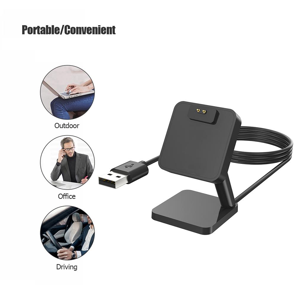 USB Charger Stand Portable Magnetic Smart Watch Charging Dock Lightweight Replacement Safety Accessories for Xiaomi Mi Band 8
