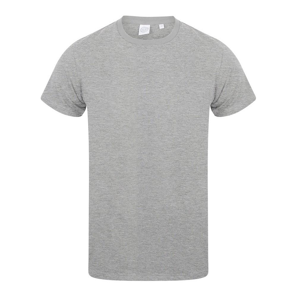 SF Men Mens Feel Good Plain Stretch T-Shirt