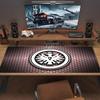 Eintracht Frankfurt Logo Color Mouse Pad Large Gaming Table Cushion Non-slip Laptop Tablet Big Mousepad XXL Mat Mini PC Playmat With Lock Edge