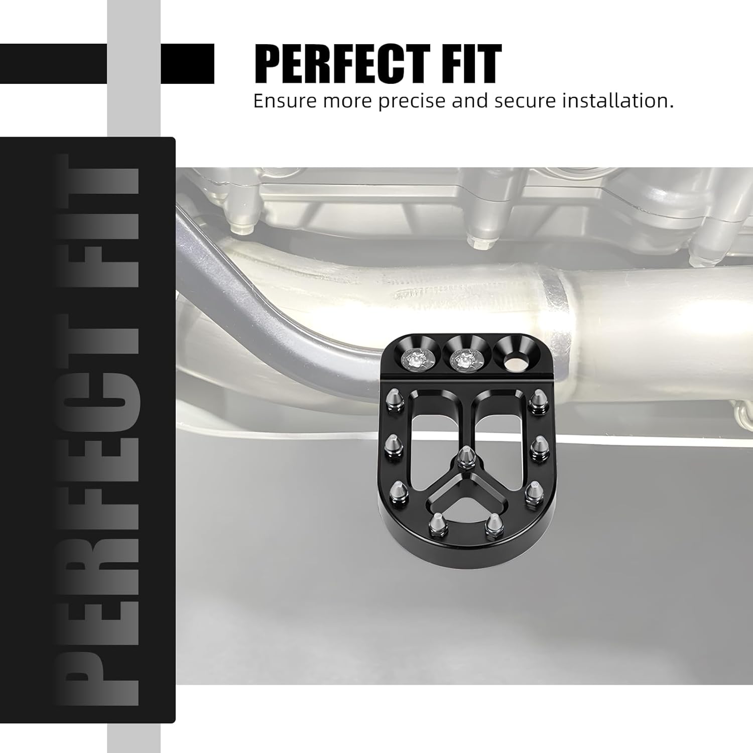 

Black Brake Pedal Lever Pad Extender Compatible with K-T-M 390 Adventure 2020-2023,790/890 Adventure/R/S 2018-2023,690 Enduro R 2008-23,690 SMC