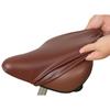 [] CAPTAIN STAG Bicycle Saddle Cover, Waterproof, Ultra Stretch, for City Bikes, Brown, Y-7827, Saddle Width 29-35cm, Saddle Length 29-34cm