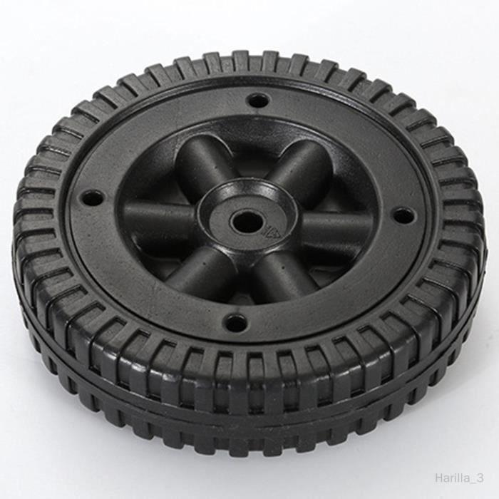 Roues - 15cm x 4cm - 2 pièces - Adaptées pour barbecue et outils de jardin