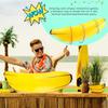 Inflatable Banana Decoration with Hoop Pump Prank Style Banana Ornament Party