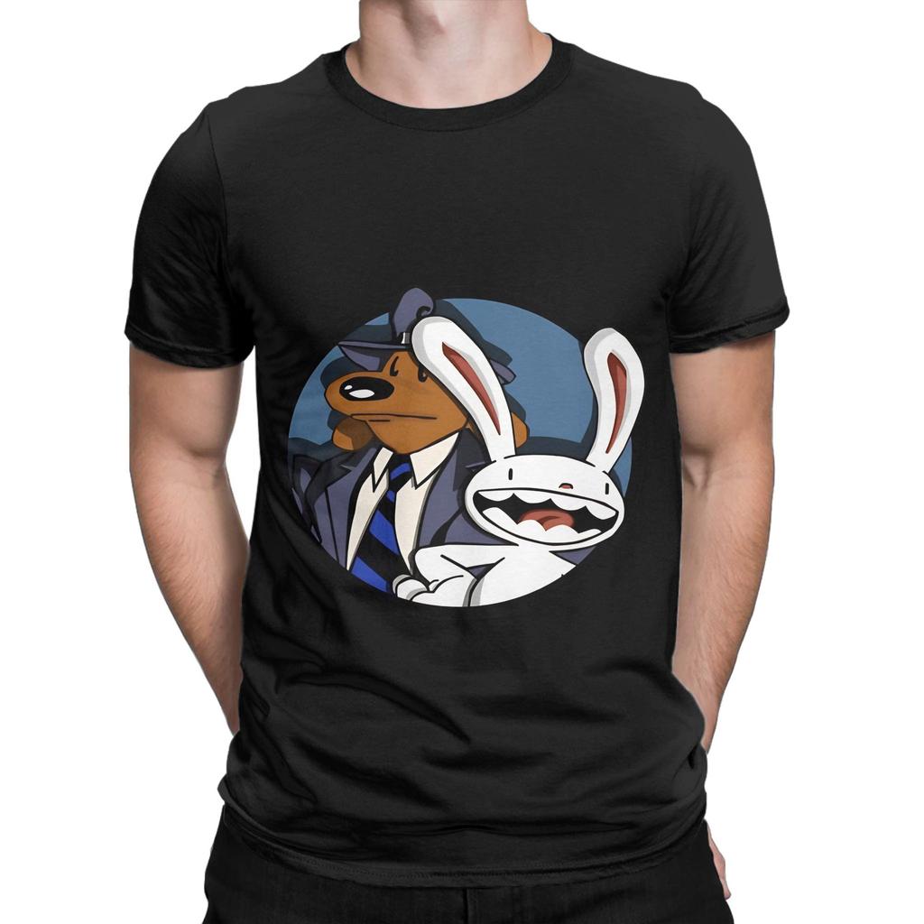 Sam And Max Hit the Road Poster Graphic 100 Cotton TShirt Sam And Max Hit the Road Tops Tees For Unisex