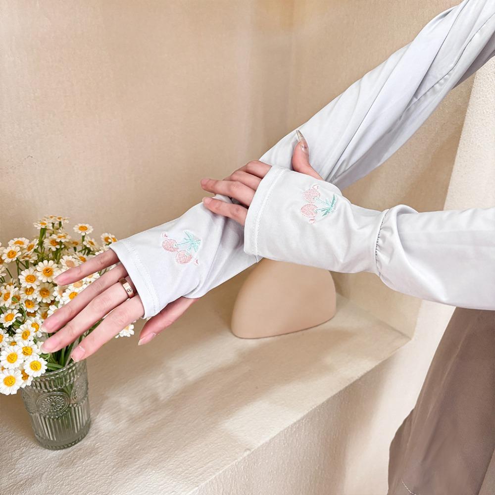 

Highly Elastic Ice Sleeves Lace Sunscreen Arm Sleeves Hot Sale Arm Cover Outdoor Sports