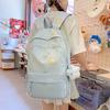 Star Lightweight Printed Casual Backpack With Nylon Material For Teens Use Daily