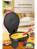Electric Griddle with Double-Sided Heating: Extra Deep Grill, Barbecue Pot, Baking Pan, and Pancake Maker for Home Use