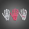 2 Pcs/Set New Skull Hand Bone Hairpin Gripper Ghost Skeleton Hair Clips Hairclips Bone Claw Hair Accessories Mujer Hairclip