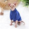 Spring Autumn Fleece Sphynx Cat Hoodie Classic Solid Pet Sweater for Cats Gotas Chinchilla Pullovers Mascotas Clothes Outfits