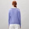 Comonboca Women's 100% Cashmere Zipper Cardigan