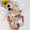 For Xiaomi Poco C65 Case for PocoC65 Silicone Funda Para Capa Coque Soft Phone Cases Back Cover Marble Flower Pattern Shockproof