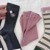 Women's Autumn Retro Fashion New Leg Straight Tube Socks