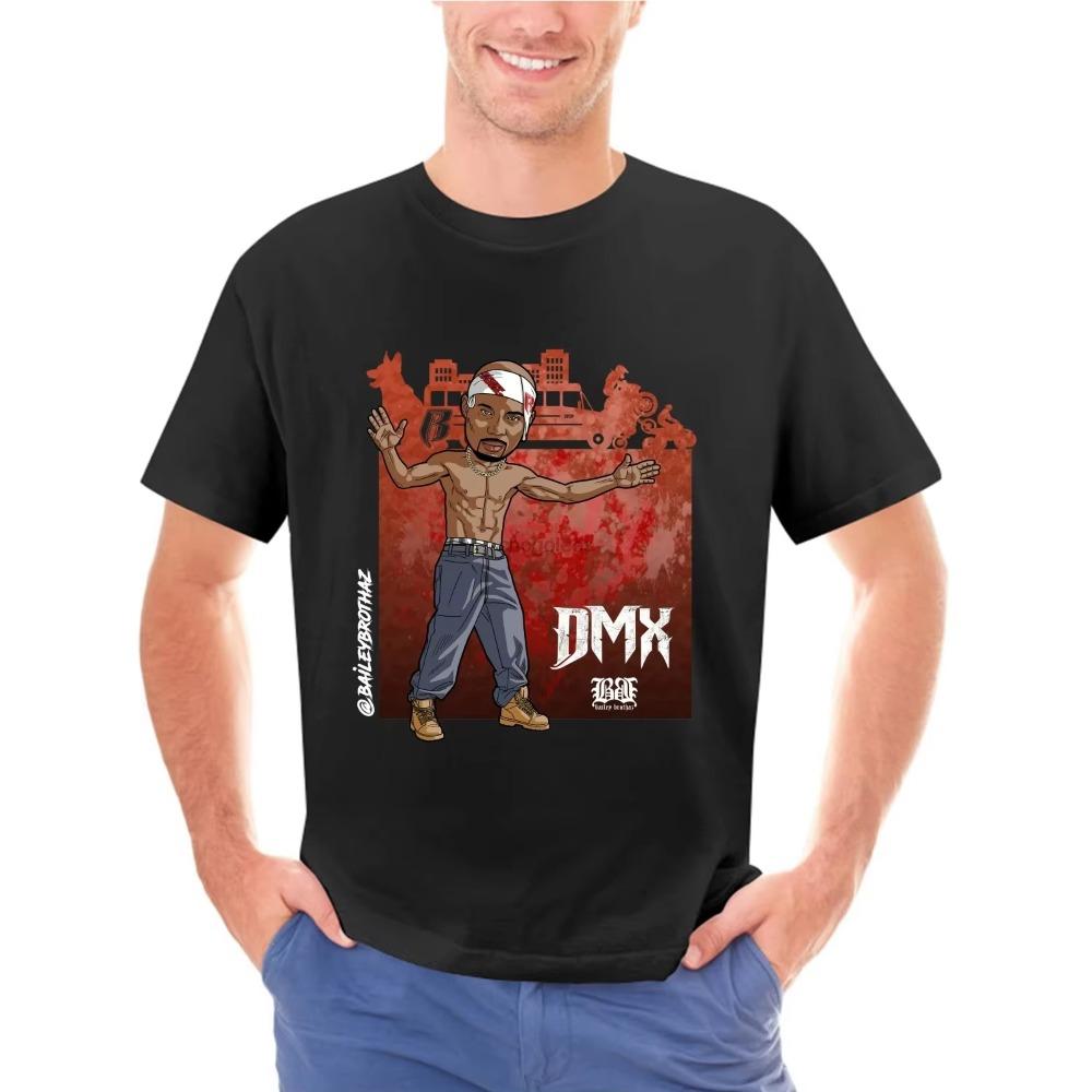 DMX Dark Man X VTG 2 Rap Hip Hop T Shirt Retro Shirt Vintage Style shirtTShirtWomen Black ( S 5XL)