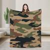 Coperte di Flanella Mimetica Invernali Calde Morbide Plaid per Bambini Adulti Moda da Esterno Copriletto Copri Divano Letto