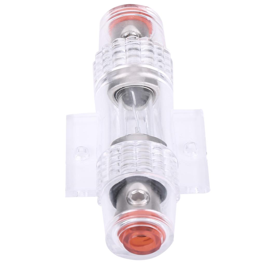 Car Auto Vehicle Stereo Audio AGU Fuse Box Holder Block 8 Gauge Wire with 4Pcs 60Amp Fuse