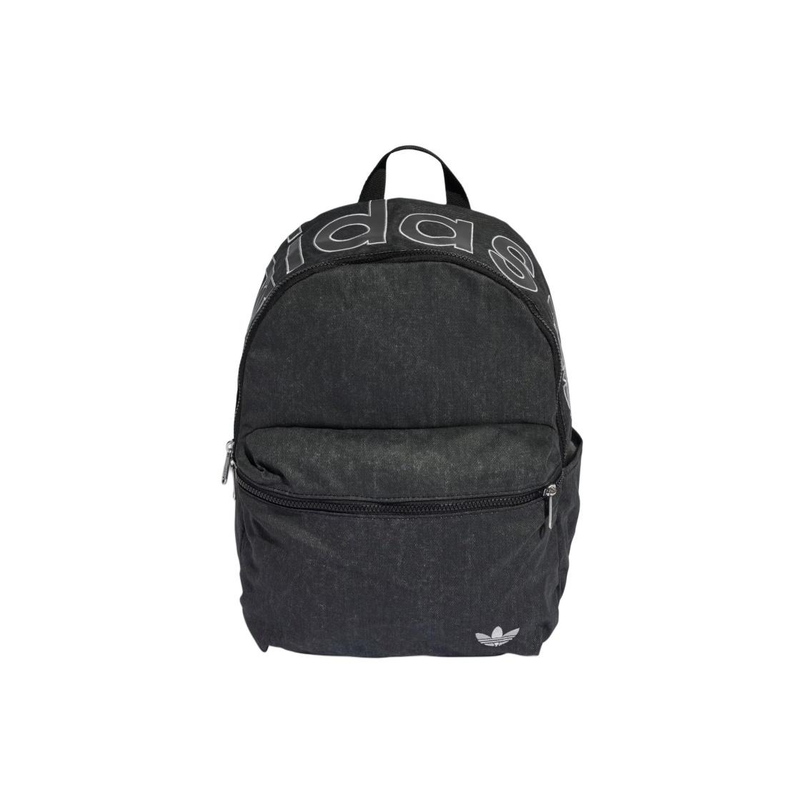 Adidas Originals Cotton Backpack Medium Unisex Black One Size чёрный