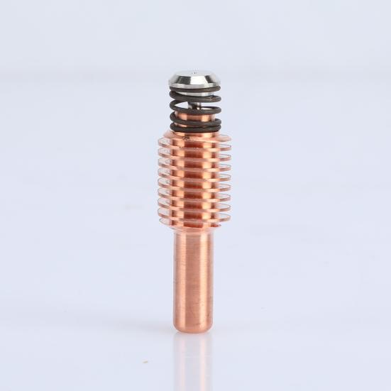 5Pcs 220842 Torch Electrode Small Wear-resistant Welding Torch Equipment Mini Plasma Electrode Consumable Kit for Cutting Carbon Steel