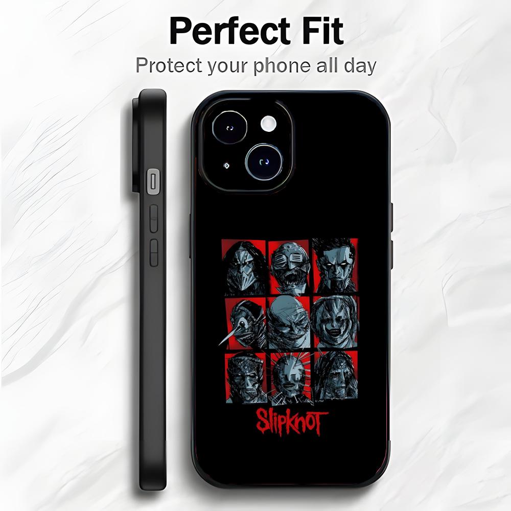 

Heavy Metal Band S-Slipknot Phone Case Phone Case Soft Packaging Lightweight For iPhone17 16 15 14 13ProMax iphone12promax