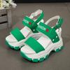 Women Platform Sandals 2025 New Summer Chunky High Heels Sandals Female Beach Wedges Shoes for Women Sandalias De Mujer