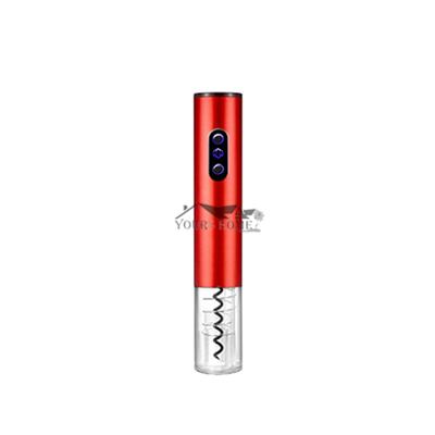 

Automatic Wine Beer Bottle Opener Corkscrew Kit Electric Corkscrew With Foil Cutter 3 color Barware червоний