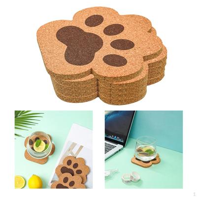 Posavasos de corcho, resistente al calor, antideslizante, café para bebidas, cerveza